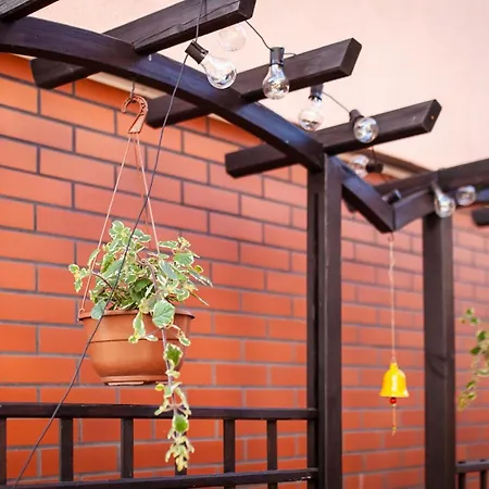 Hortensjowy Zakatek Goscinne Проживание в семье Леба